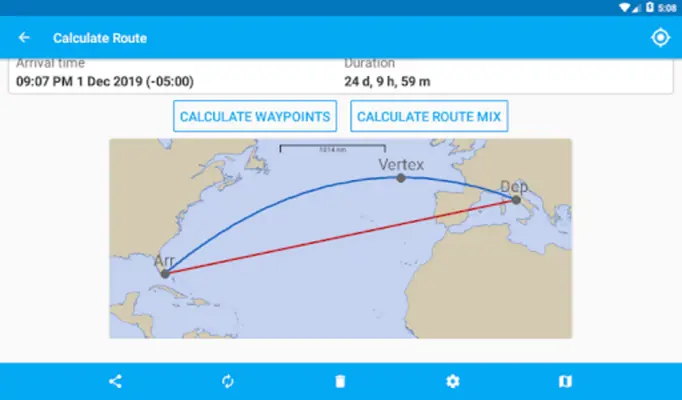 Nautical Calculator android App screenshot 12