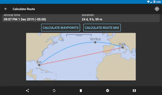 Nautical Calculator android App screenshot 14