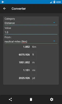 Nautical Calculator android App screenshot 16