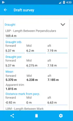 Nautical Calculator android App screenshot 17